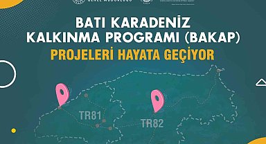 Batı Karadeniz'in kırsal kalkınmasına 108 milyon liralık BAKAP desteği