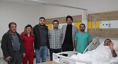 Bayburt'ta başarılı operasyonla hastanın böbreğindeki tümör alındı