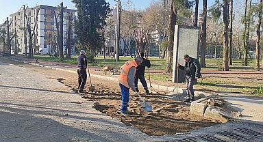 Bayraklı'da kilit parke seferberliği