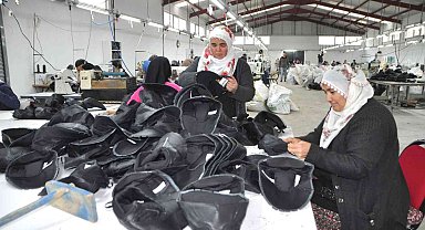 Beldeye atölye açıldı, ev hanımları iş imkanına kavuştu