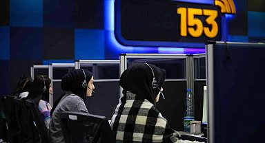 Belediyenin çağrı hattına 2022 yılında 21 bin 599 kişi 'alo' dedi
