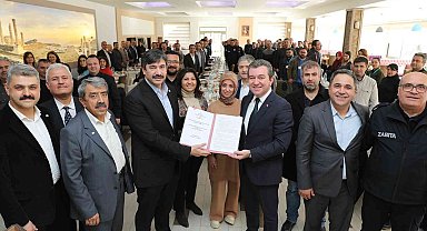 Bergama'da sözleşme sevinci