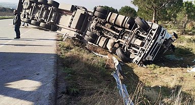 Biga'da TIR kazası