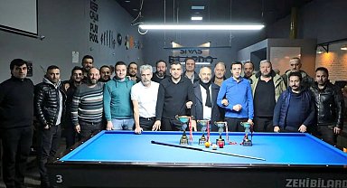 Bilardoda ödüller sahiplerini buldu