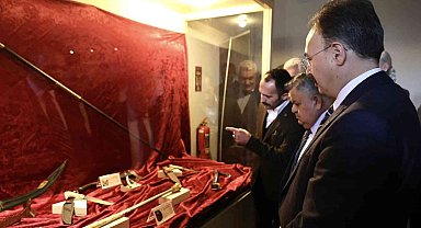 Bilecik'te 'Kahraman Türk Büyükleri Savaş Aletleri Sanat Sergisi' açıldı