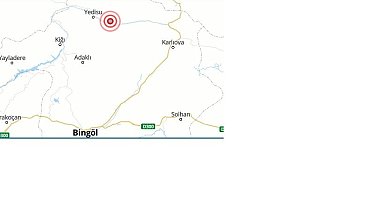 Bingöl'de 3.1 büyüklüğünde deprem