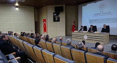 Bingöl'de İl Koordinasyon Kurulu toplantısı gerçekleştirildi