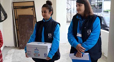 Bir yılda 65 bin litre süt dağıtıldı