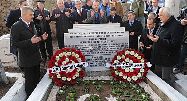 BJK Kulübü 6. Başkanı Ahmet Fetgeri Aşen yıldönümünde unutulmadı