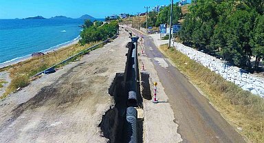 Bodrum kanalizasyon projesinin yüzde 93'ü tamamlandı