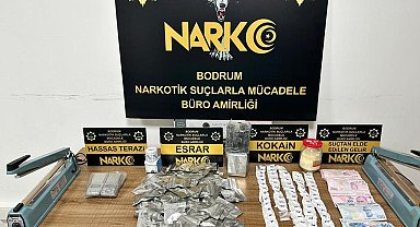 Bodrum'da uyuşturucu operasyonu: 4 kişi gözaltına alındı