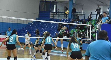 Bodrum'un İncileri şampiyonluk yolunda önemli galibiyet aldı