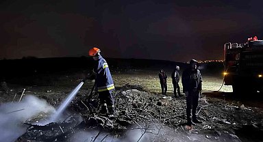 Bolu'da çıkan çöp yangınına erken müdahale faciayı önledi