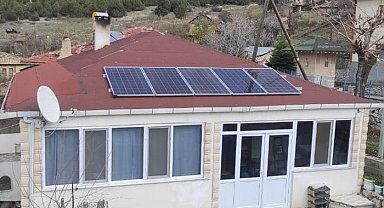 Bolu'da orman köylüsü enerjisini güneşten sağlıyor