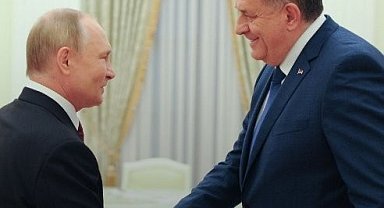 Bosnalı Sırp lider Dodik, Putin'e "Sırp Cumhuriyeti Nişanı" verme kararını savundu