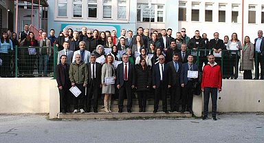 Bozüyük'te 111 öğretmene başarı belgesi verildi