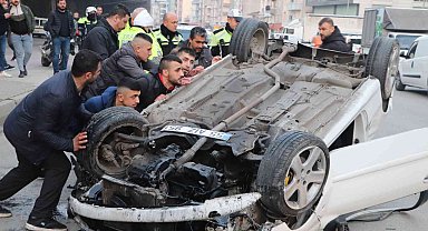 Bu otomobilden sağ çıktı