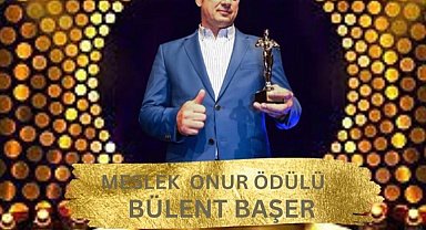Bülent Başer'e meslek onur ödülü
