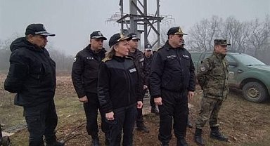 Bulgaristan Savunma ve İçişleri Bakanlığından Türkiye sınırına teftiş