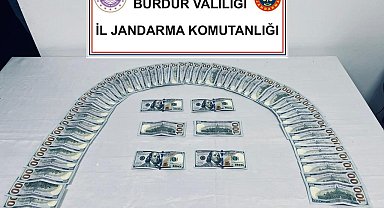 Burdur'da jandarma ekiplerinden sahte para operasyonu: 2 şahıs tutuklandı