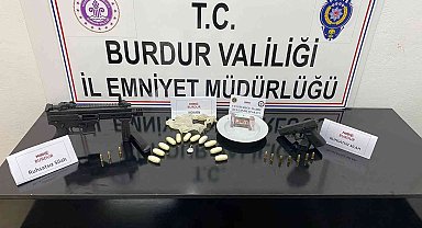 Burdur'da uyuşturucu operasyonunda 3 tutuklama