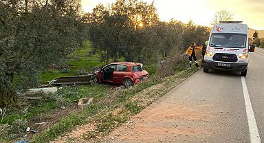 Bursa'da trafik kazası: 2 yaralı