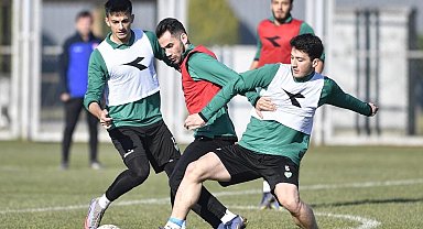Bursaspor taktik çalıştı