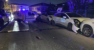 Büyükçekmece'de alkollü sürücü ortalığı savaş alanına çevirdi
