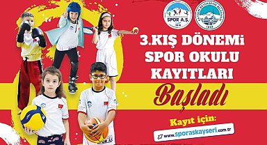 Büyükşehir Spor A.Ş.'nin 3'üncü Kış Dönemi Spor Okulu kayıtları başladı