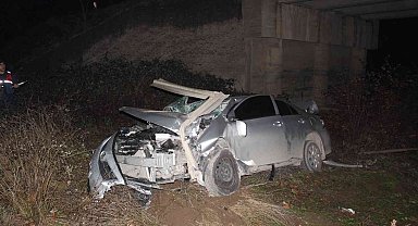 Çan'da trafik kazası: 2 yaralı