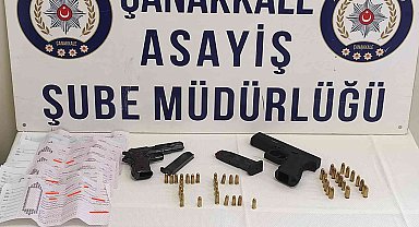Çanakkale'de suç örgütüne yönelik düzenlenen operasyona 7 gözaltı