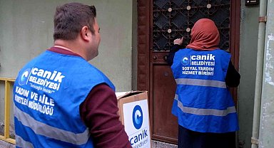 Canik'te ihtiyaç sahibi vatandaşlara yardım