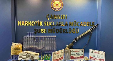Çankırı'da uyuşturucu operasyonu: 10 gözaltı