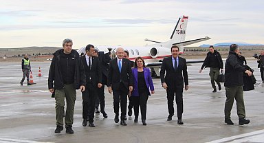 CHP lideri Kılıçdaroğlu'nun Denizli programı başladı