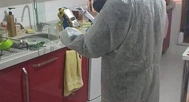 Civalı ateş ölçer kırıldı, ev karantinaya alındı