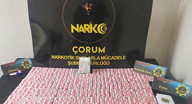 Çorum polisinden 3 ayrı uyuşturucu operasyonu