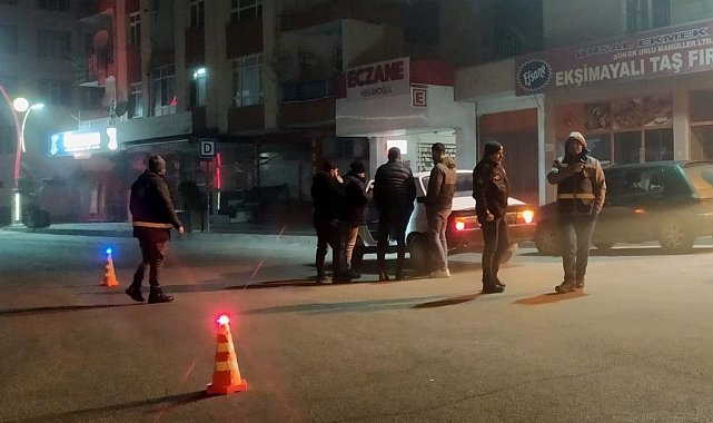 Çorum polisinden şok denetim
