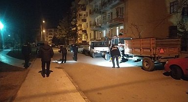 Çorum'da bir ev kurşunlandı