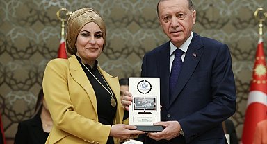 Cumhurbaşkanı Erdoğan'dan Malatyalı Gazeteciye ödül