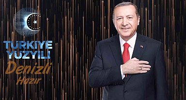 Cumhurbaşkanı Erdoğan'den Denizli paylaşımı