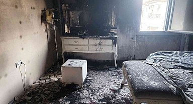 Dalaman'da ev yangını