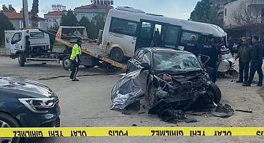 Dalaman'da zincirleme trafik kazası: 1 ölü, 2 yaralı