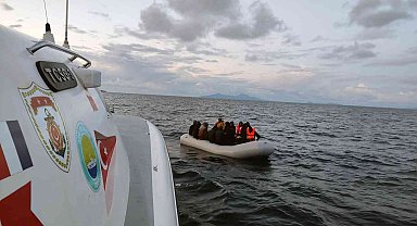 Datça'da 47 düzensiz göçmen kurtarıldı
