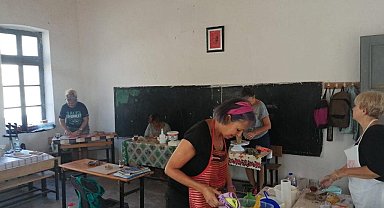 Datça'da asırlık okul binası köy yaşam merkezi oldu