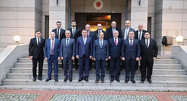 DATÜB Genel Başkanı Kassanov, Bakü'de ziyaretlerde bulundu