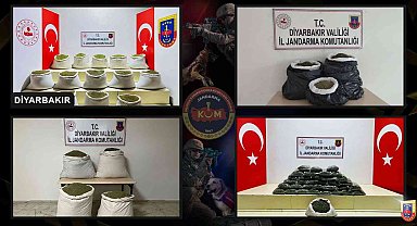 Diyarbakır'da 510 kilo uyuşturucu ele geçirildi