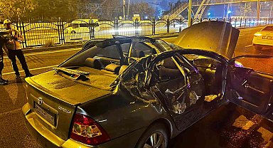 Diyarbakır'da feci kaza:1 şehit, 5 yaralı