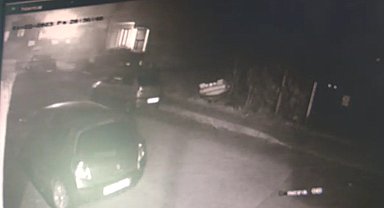 Doğal gaz patlamasının yaşandığı o anlar güvenlik kamerasında