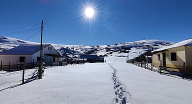Doğu Karadeniz yaylaları kar altında