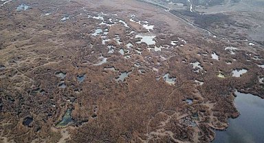 Eber Gölü için kuraklık alarmı!